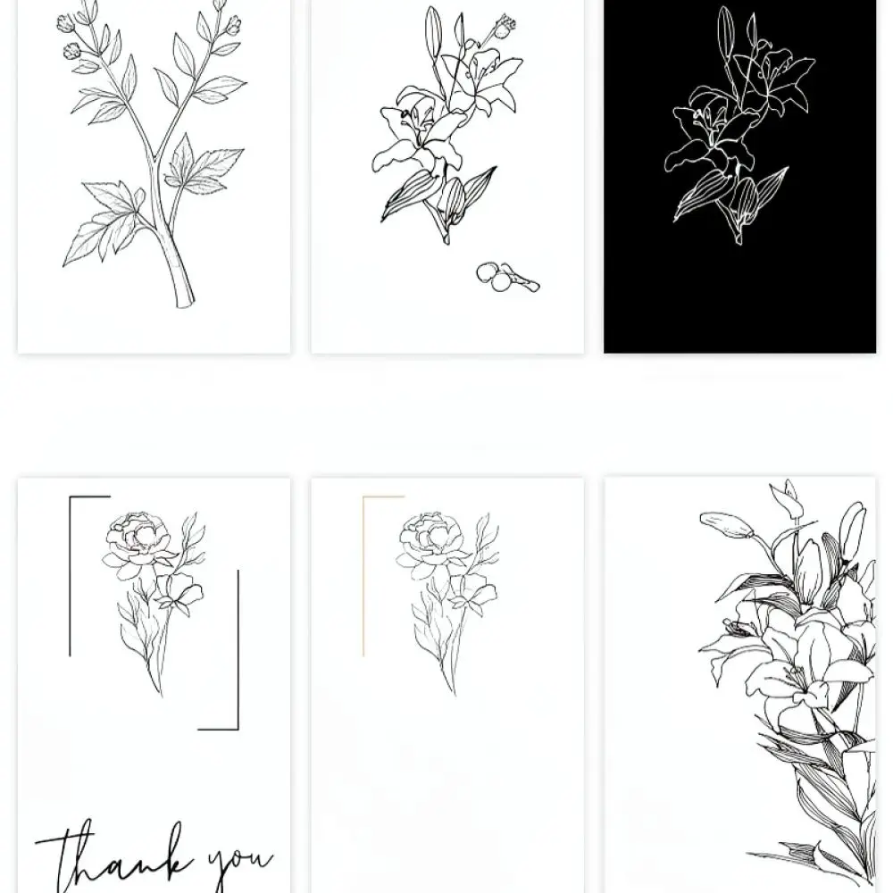 Thank You Stickers For Gift Box Packaging Rectangle Adhesive Labels Decorative Sealing Decals For Small Business Shipping Tags