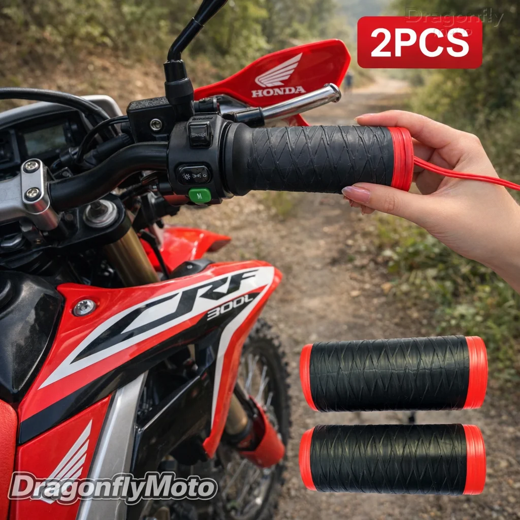 

Motorcycle Silicone Handlebar Cover For HONDA CRF300L CRF250L CRF 230 450L CRF250F 250 450 R/X 150 300L Self Shrinking Non-Slip