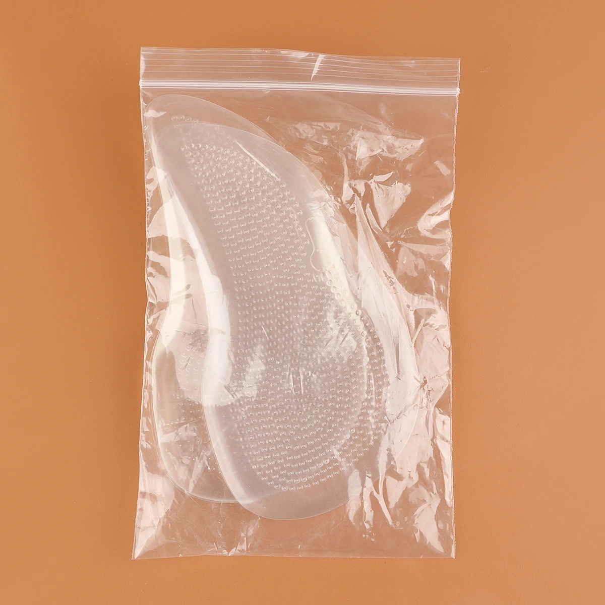 Sport-Schuheinlagen, tragbare Silikon-Orthopädie-Fußsohlen, transparente Fußgewölbestütze, weiche Einlagen für hohe Absätze, Polster. – Detail 9