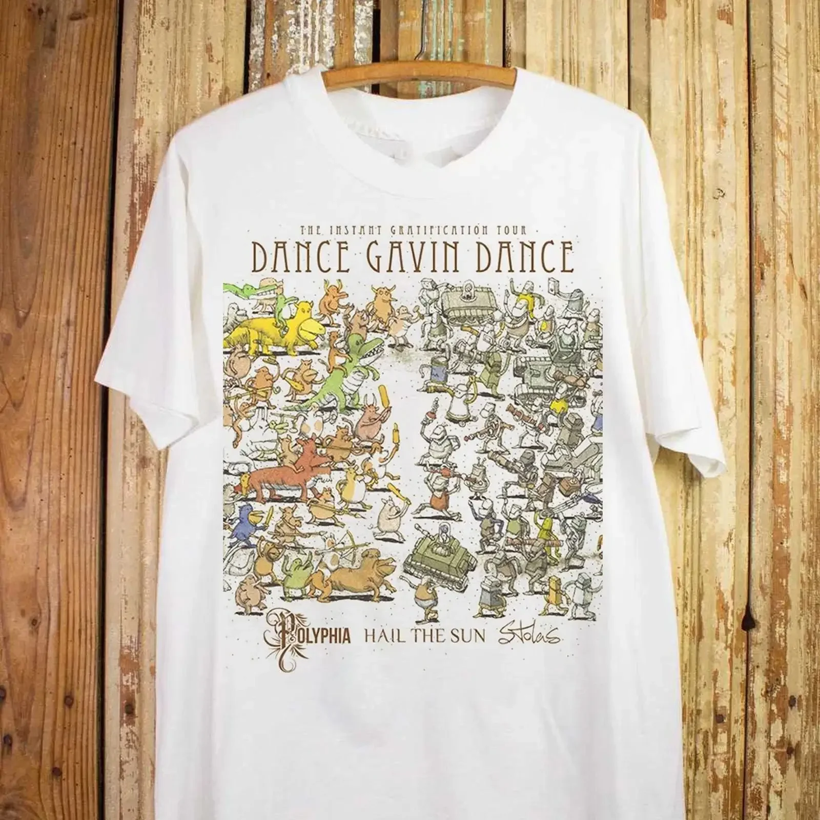 Dance Gavin band Hail The Sun Cotton T Shirt S 2345XL vintage Washed homme Stylish designer clothes Versatile streetwear