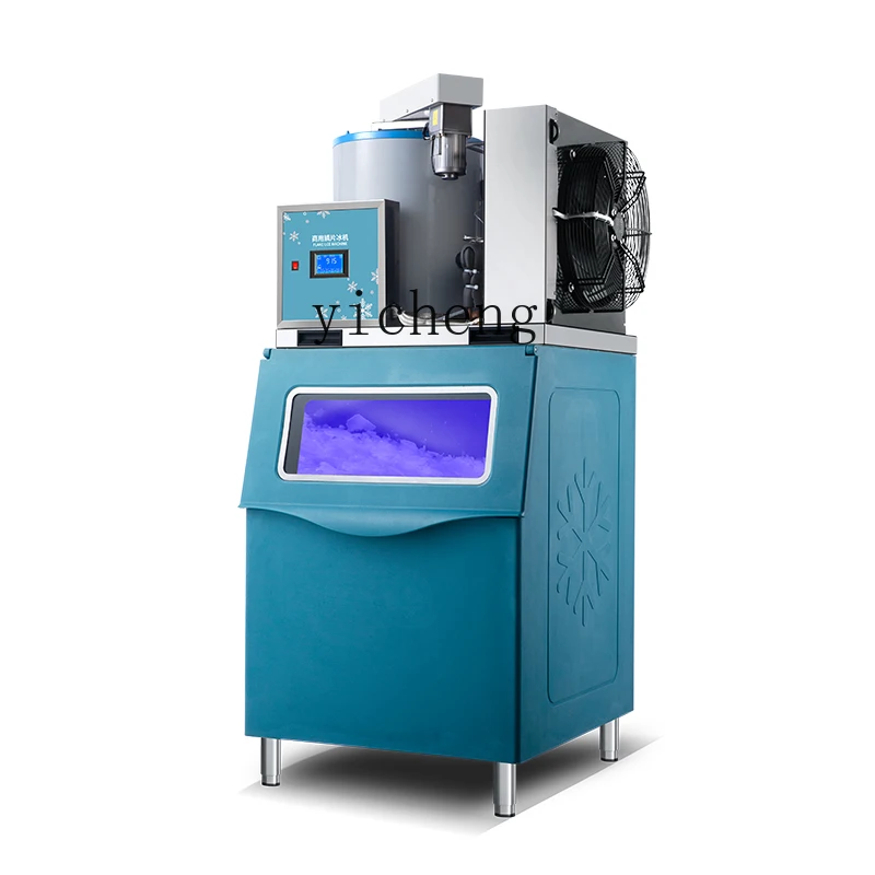 ZK flake ice machine commercial automatic large-scale large-scale seafood supermarket industrial ice machine