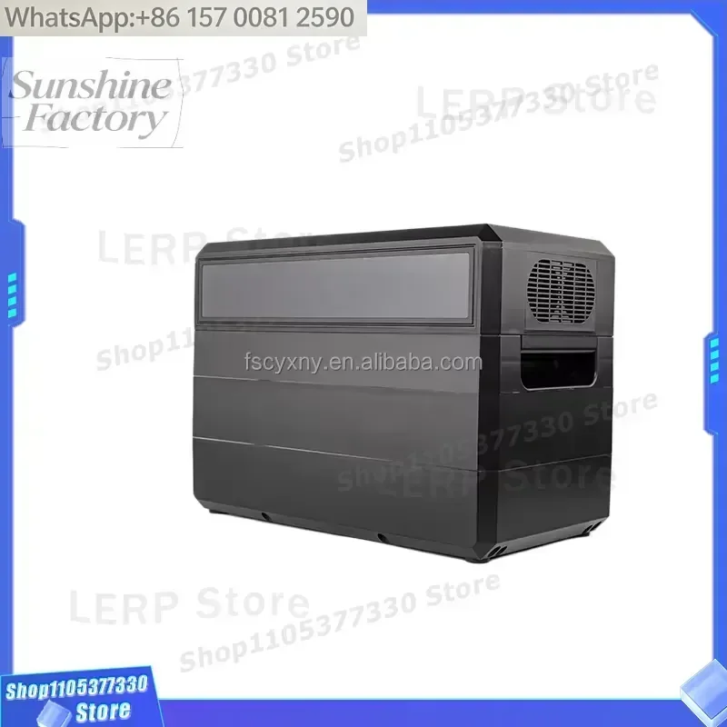 high quality High-Capacity LiFePO4 Solar Battery Storage 2000W Pure Sine Wave Inverter MPPT Controller Jump Starter for Home