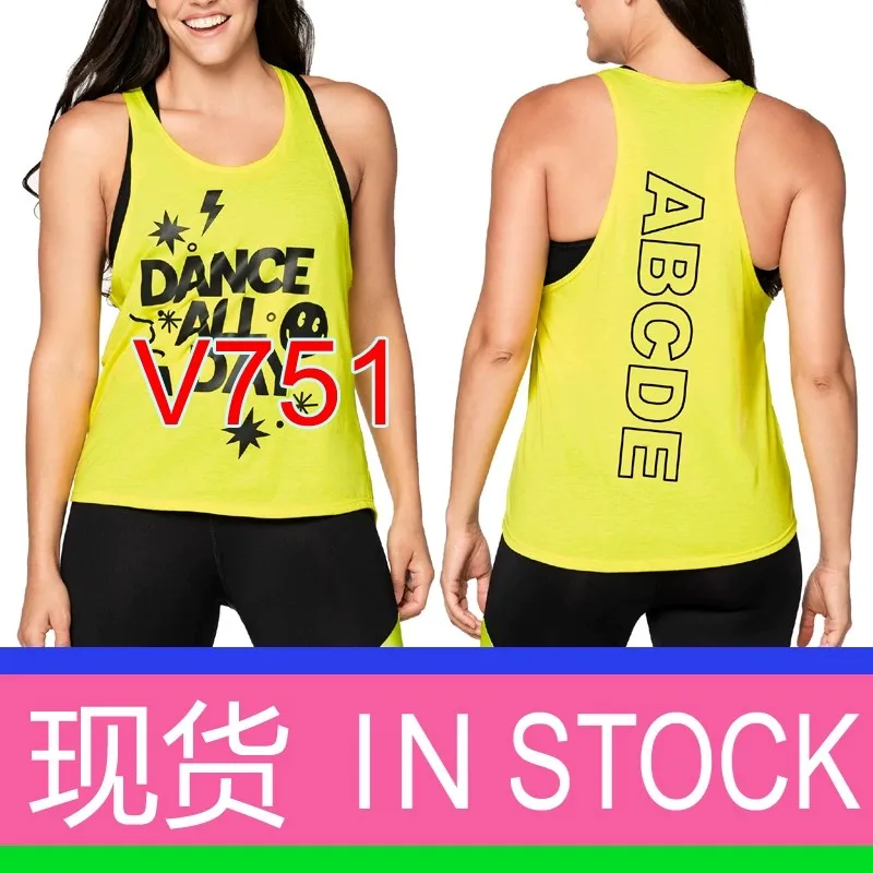 

ABCDE fitness wear yoga group sports dancing quick-drying cotton sleeveless T-shirt tank top 0334