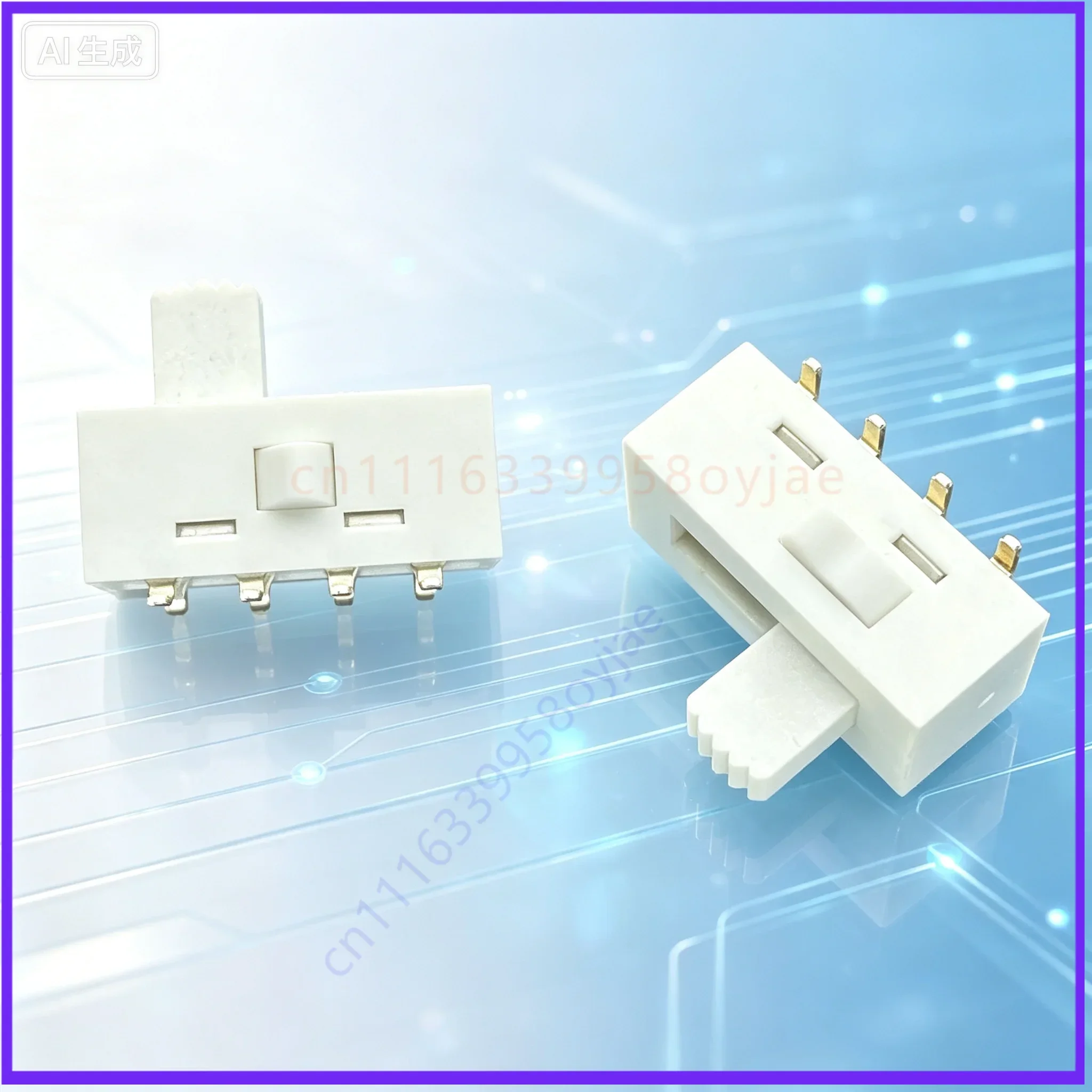 Slide Switch for SS2-3 8 Pin 3 Position SMT  50pcs