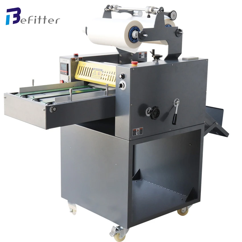 BFT-490B 450mm Economic Laminating Machine Single Side Belt Feeding Auto Seperation Hot Roll Laminators