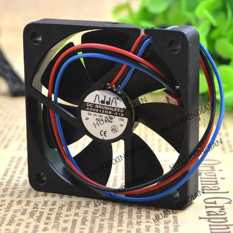 

New AD0612HB-G76 6010 12V 0.15A 6CM With Speed Test Cooling Fan Assembly Kit