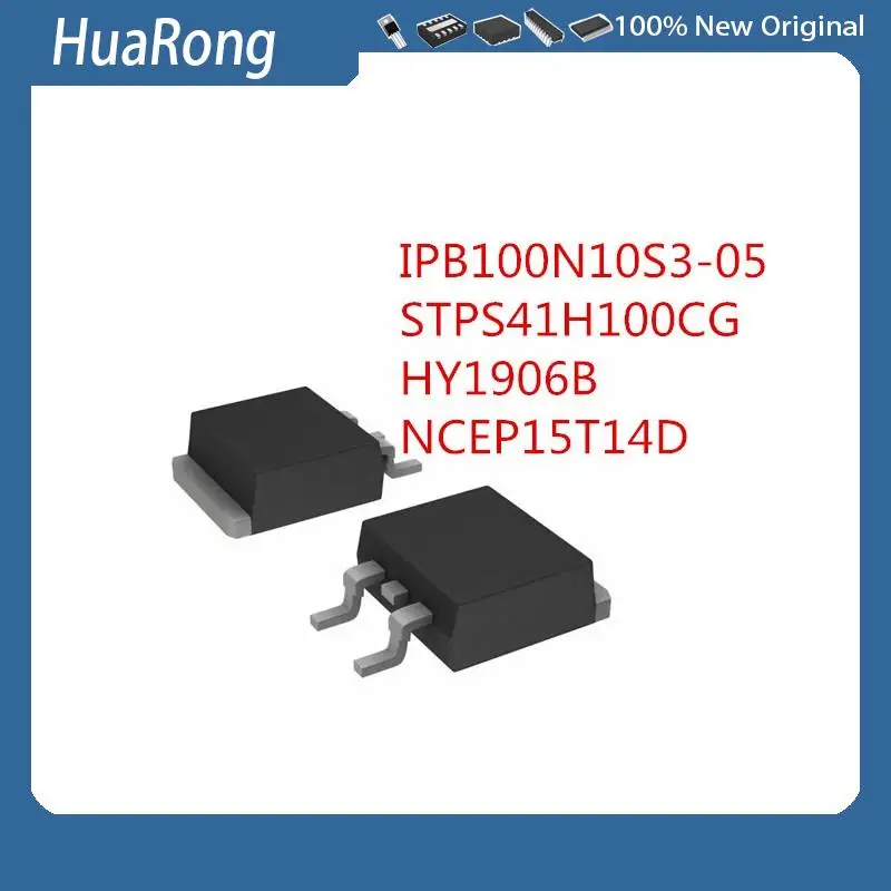 20PCS/LOT     IPB100N10S3-05   3PN1005     STPS41H100CG   41H100     HY1906B     120A/60V     NCEP15T14D    150V 140A   TO-263-2