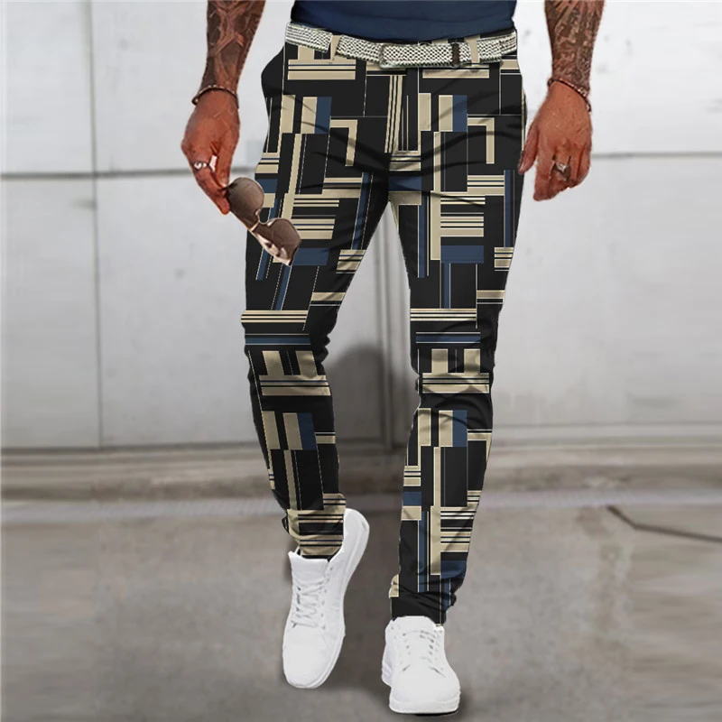 Casual men's straight leg formal attire, men's spring/summer minimalist long pants, versatile and timeless suit pants