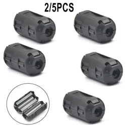 2/5pcs TDK 5mm Ferrite Core Noise Suppressor Filter Ring Cable Clip On Wire RFI EMI Anti-Jamming Cable Noise Cancellation