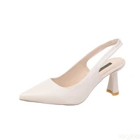2025 Summer new pointed high heels Women's sandals Casual Shallow mouth shoe Fashion elegant ladies shoes Zapatillas Mujer ﻿ - Image 6