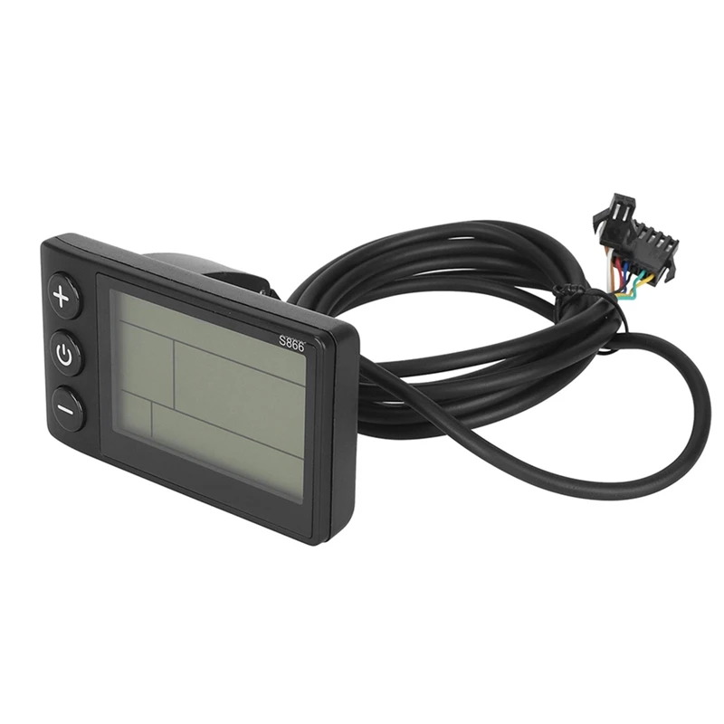 LCD Display For Electric Bike Scooter Controller Scooter Intelligent LCD Instrument