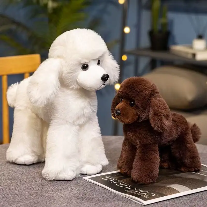 Handmade Long Leg Poodle Doll Stuffed Plush Toy 20/32cm Cute Cartoon Anime Pillow Children's Birthday Fun Gift
