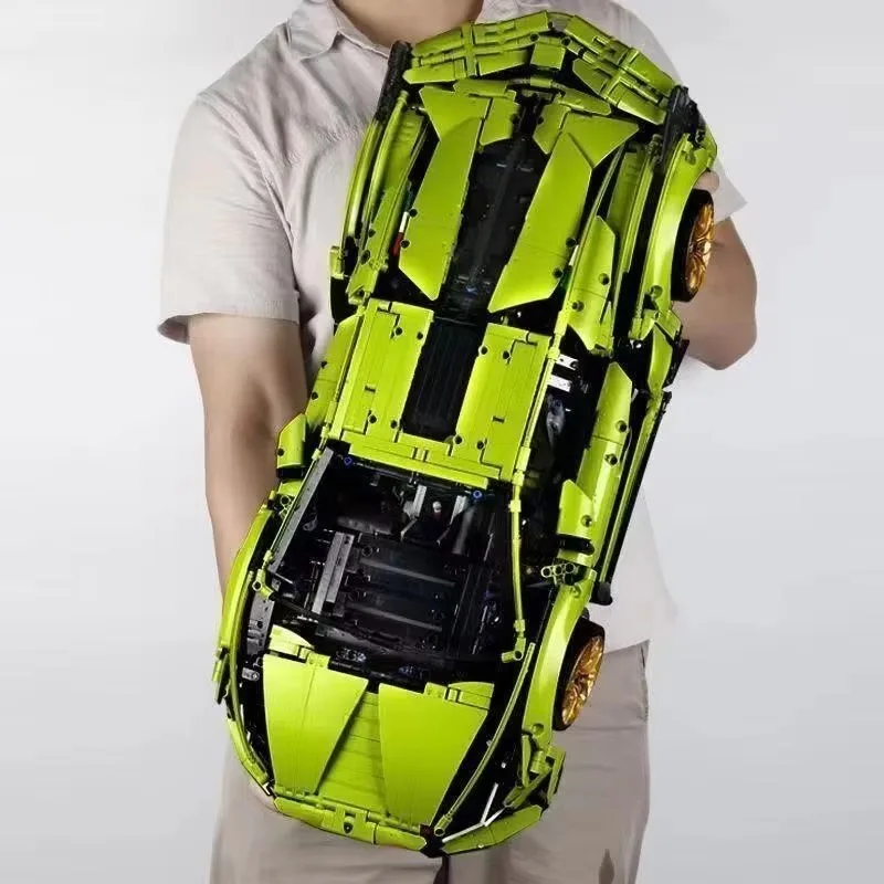 3696PCS Technical Racing Sport Car Model Building Blocks City Mechanical Speed Vehicle Supercar Toy Birthday Christmas Gifts