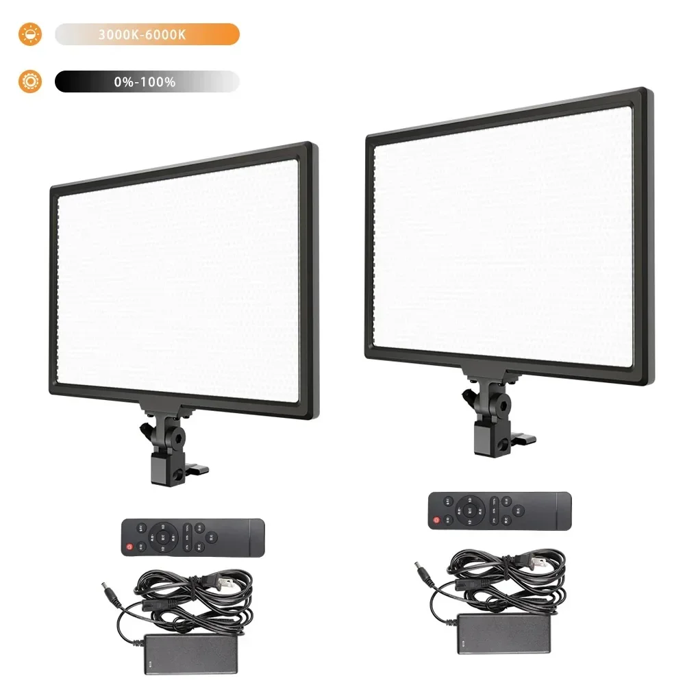 14 inch fotografie LED-paneel videolamp selfie dimbare verlichting fotostudio livestream vullamp drie kleuren met statief