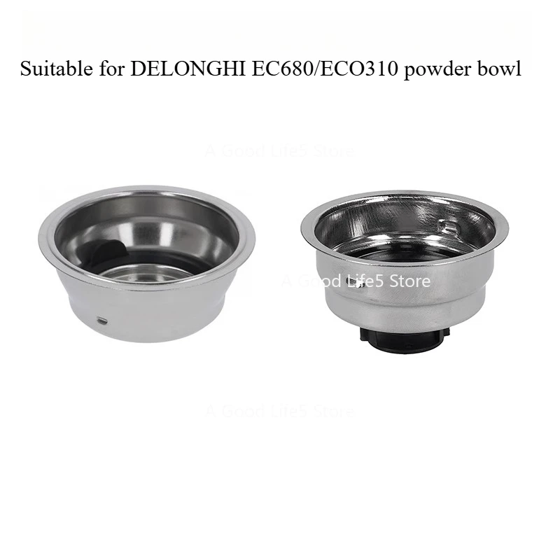 Suitable for DELONGHI Coffee Machine Powder Bowl EC685/ECO310/155/220/3531 Filter