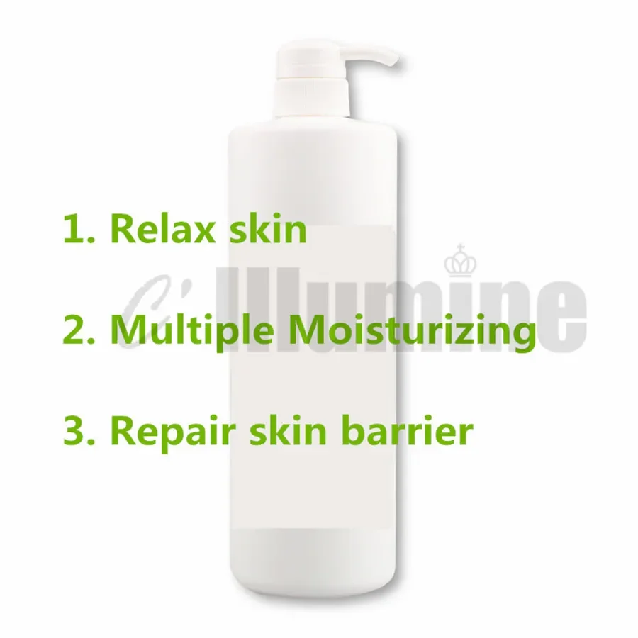 Emulsión antialérgica de regaliz, reposición hidratante, reparación de agua, estratón, corneum, elimina la seda de sangre roja, alivia la piel