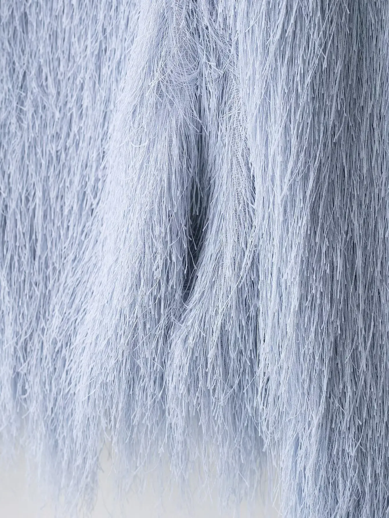 Mantel Jaket Leher Bulat Pendek Dekorasi Rumbai Mode Baru Musim Gugur Wanita Atasan Chic Mantel Wanita Saku Samping Lengan Panjang Retro