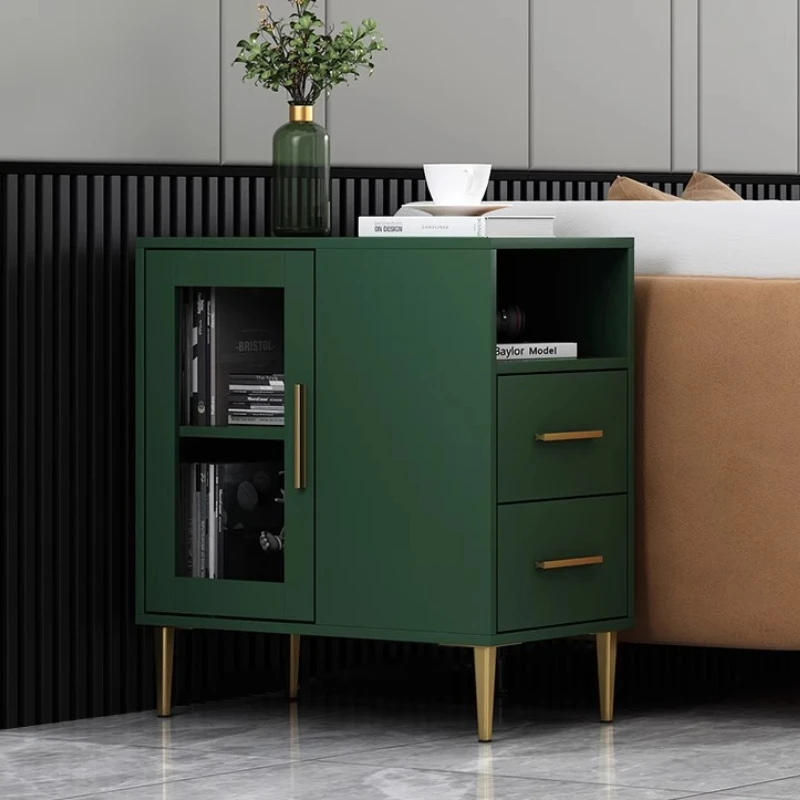 

90x35x67.5cm Mid-century corner cabinet Multipurpose modern luxury Cabinets for living room Storage locker muebles furniture