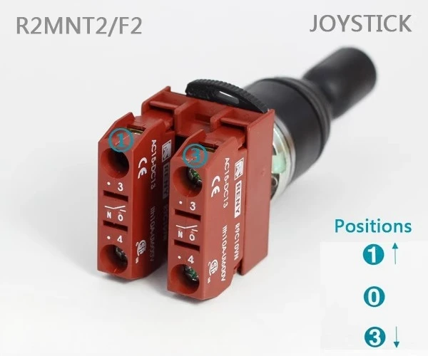 Accessories FactoryCross Switch One Word R2MNTF Bidirectional 1 Self Reset+1 Self-locking