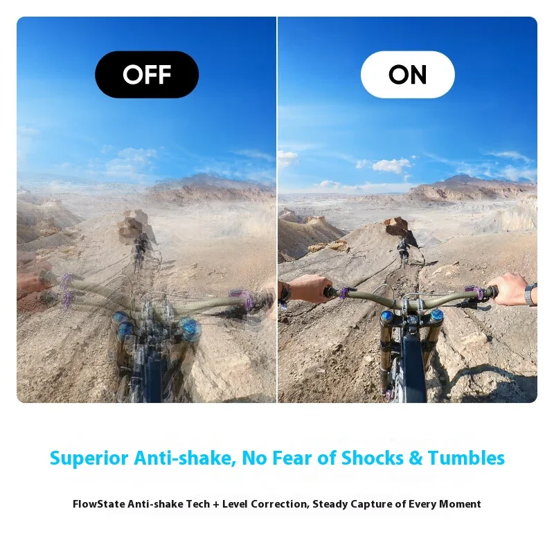 Insta360 GO 3S كاميرا الحركة الصغيرة 4K أسود أبيض 39g 64G 128G Action Pod AI تحرير مقاوم للماء FlowState Insta 360 GO3S أصلي #5