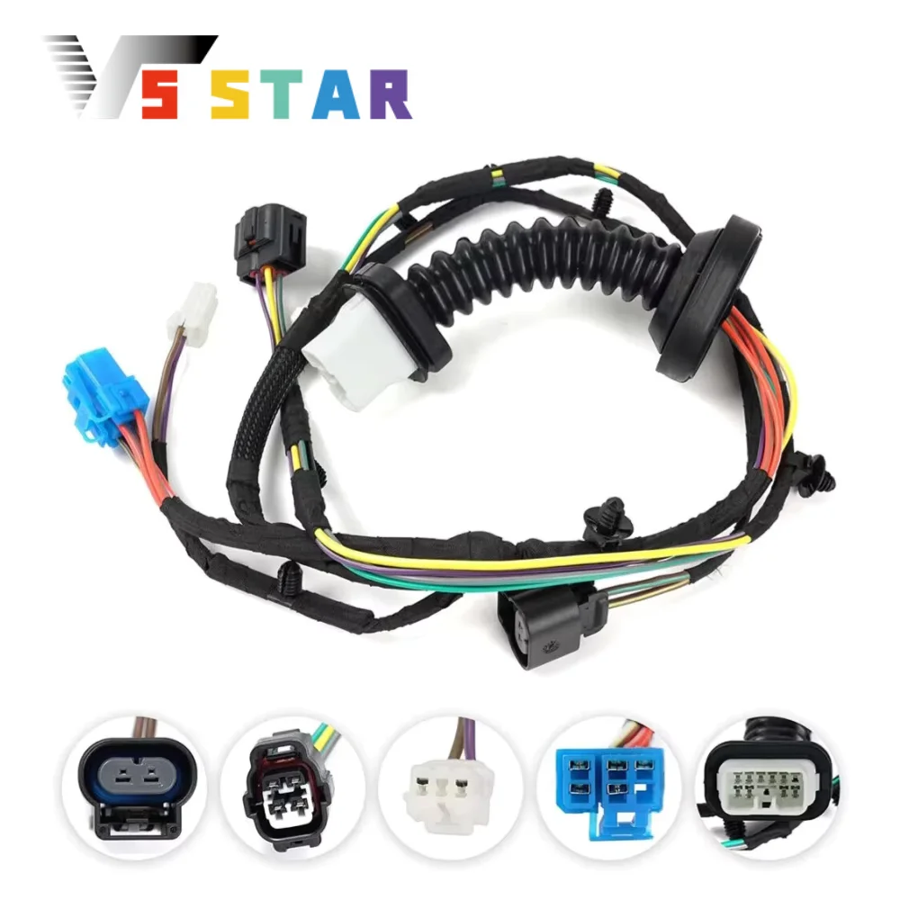 56051694AA 56051931AA 高品質プラスチック製リアドア配線ハーネス 2004-2010年式 ダッジ ラム 1500 2500 3500 4500 5500 DH-1066用