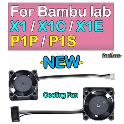 3D Printer Upgrade X1/X1C/X1E/P1P/P1S For Bambu Lab Metal Cooling Fan MG3 MG2.5