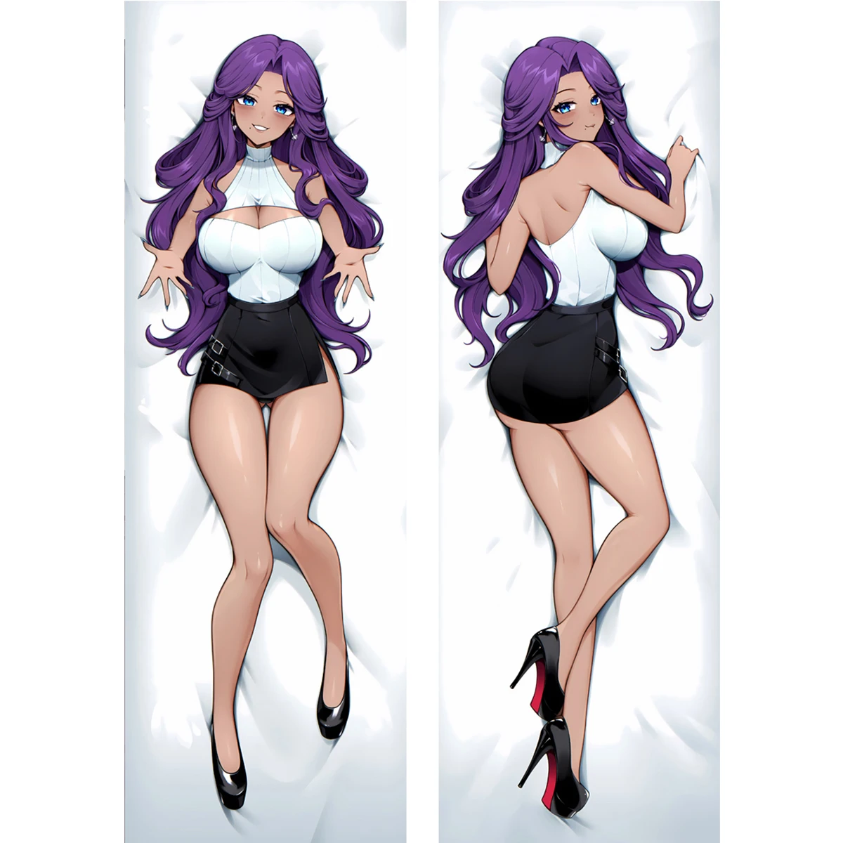 vtuber chacha Large Dakimakura Cover Anime Woman Long Life Size Equal Body Pillow Case Customized Printed Waifu Gift