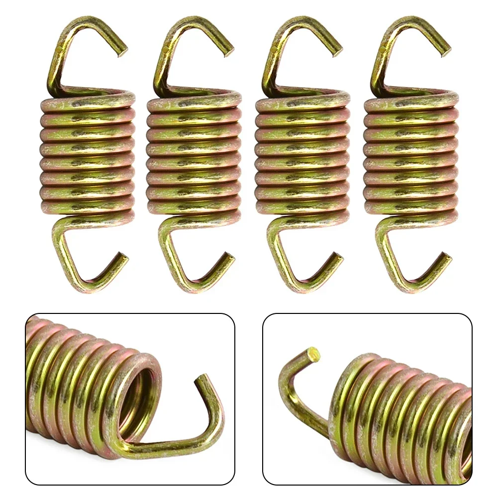 4PCS ATV For Polaris Exhaust Spring 7041804 For Scrambler For Sportsman ATP Hawkeye For RZR ATV&UTV&SSV Karting Accessories