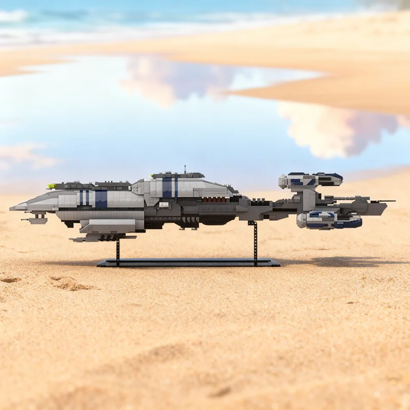 

3515 деталей MOC: Модель звездного разрушителя класса Recusant, конструктор, игрушки для сборки, рождественские подарки, кирпичики для детей, идея для творчества