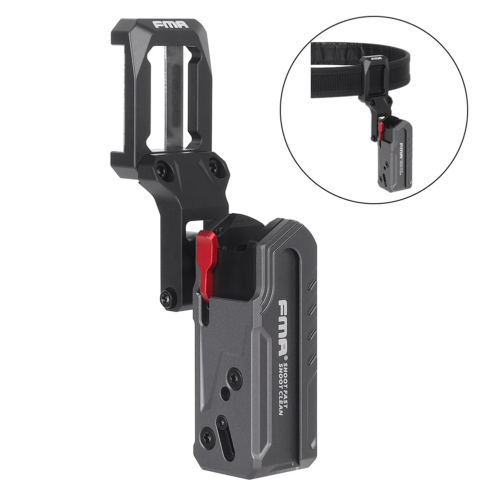 FMA IPSC IDPA USPSA Holster Adjustable Aluminum Ambidextrous Shooting Holster With Insert Block for Glock 1911 CZ Shadow 2011