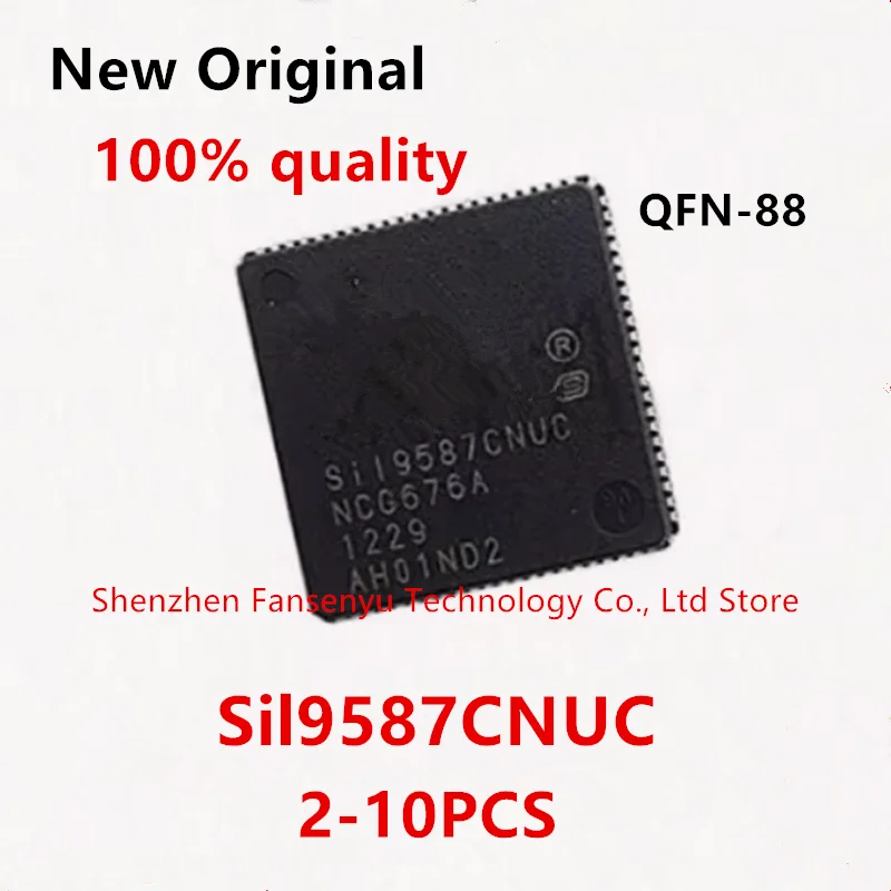 

(2-10piece)100% New Sil9587CNUC-3 Sil9587CNUC SiI9587CNUC QFN-88 Chipset.