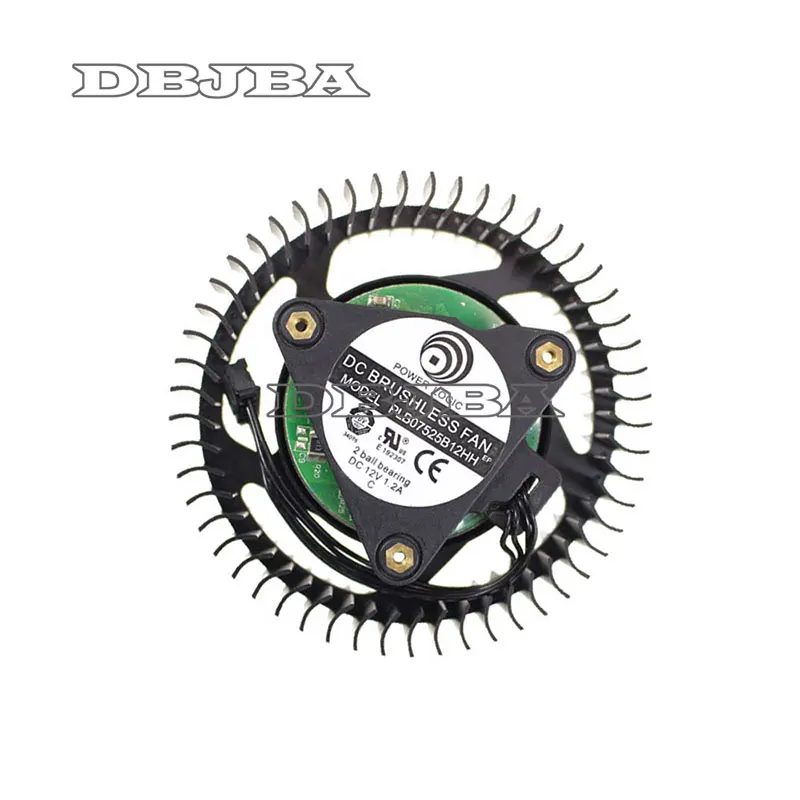 PLB07525B12HH DC12V 1.2A Fan For GIGABYTE GV-N1080TTOC Graphics Card Fan