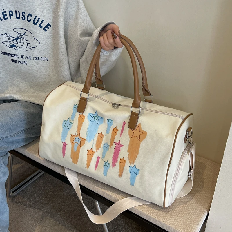 

Travel Duffle Bag, Overnight Weekender Carry On Tote Bags for Women, Sport Gym Bag for Men, Hospital Bag for Labor and Delivery