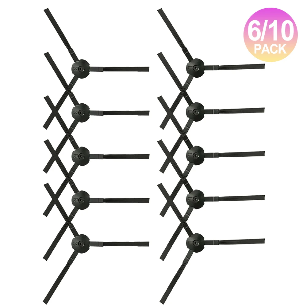 6/10 Pcs Replacement Side Brushes For ILIFE G9/ G9PRO/ V9/ V9PRO Vacuum Cleaner Spare Parts Household Cleaning Supplies