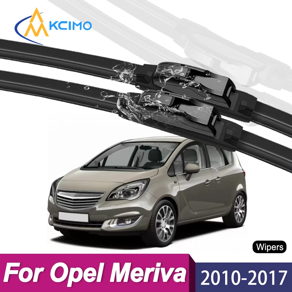 

2PCS Auto Wiper Blades for Opel Meriva 2010-2017 Perfect Fitting Long Service Life
