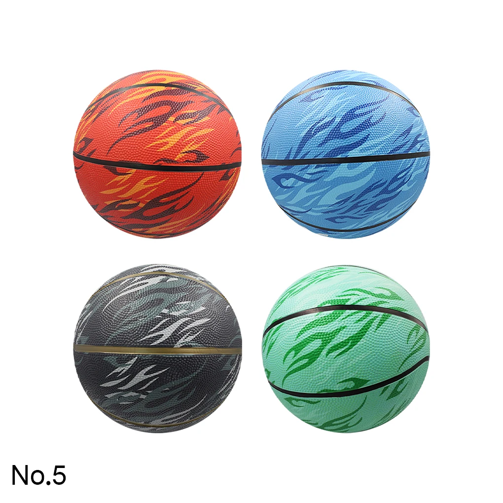 Durable Kids Basketball For Training And Match Eco-friendly Ingredients Elastic Training Basketball Red- size 7