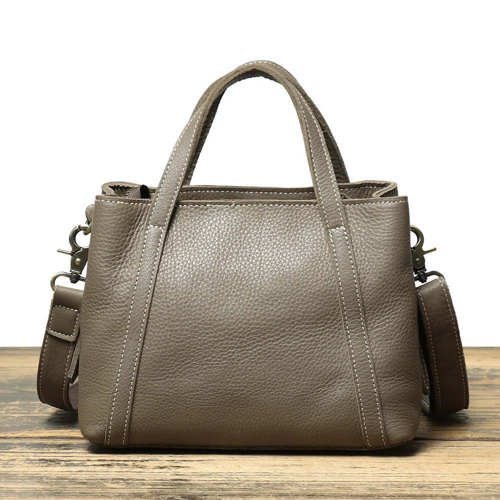 

New Fashion Casual Shoulder Bag for Women made of First Layer Cowhide Leather with Exquisite High-end Sense