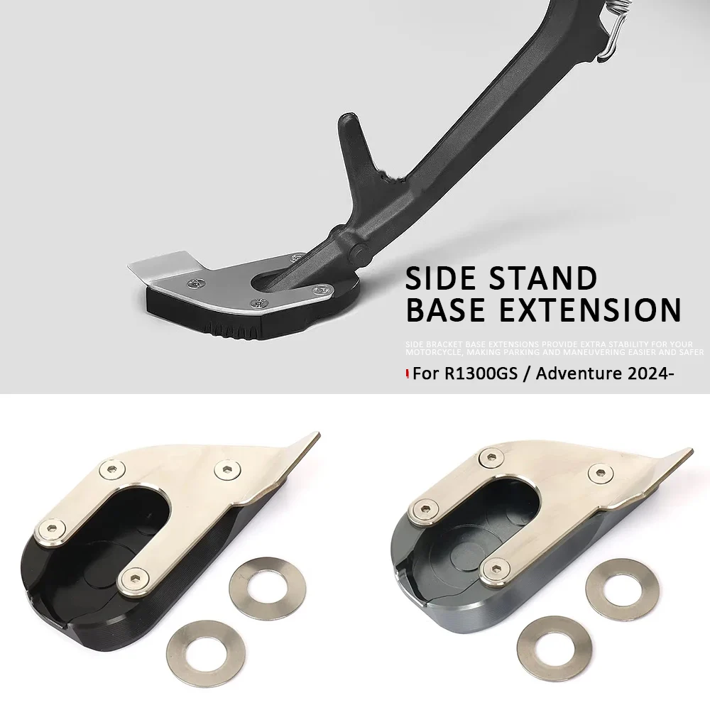 

Боковая подставка для мотоцикла Vergroter Plaat Base, удлинитель для BMW R1300GS Adventure R 1300 GS 1300GSA 2023 2024 2025