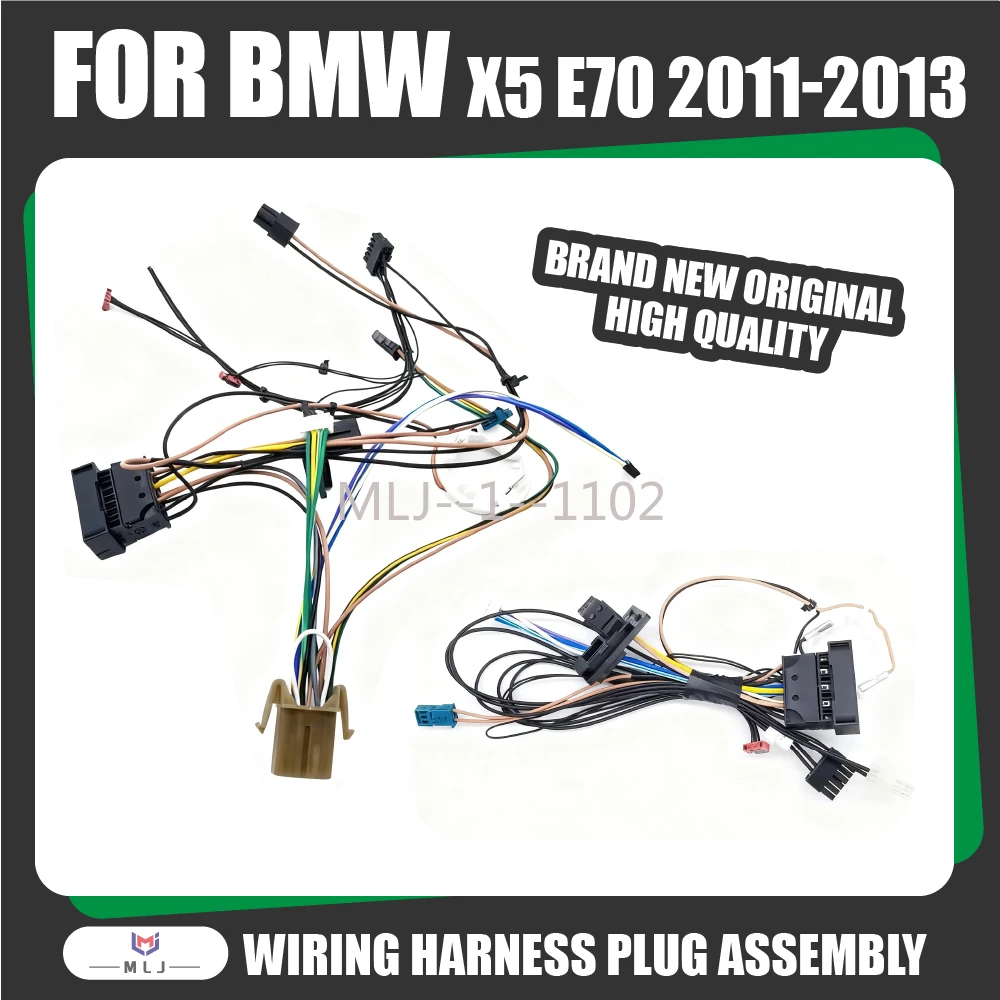 

NEW Suitable for BMW X5 E70 2011-2013 headlight wiring harness internal wire harness plug assembly with AFS and Non AFS