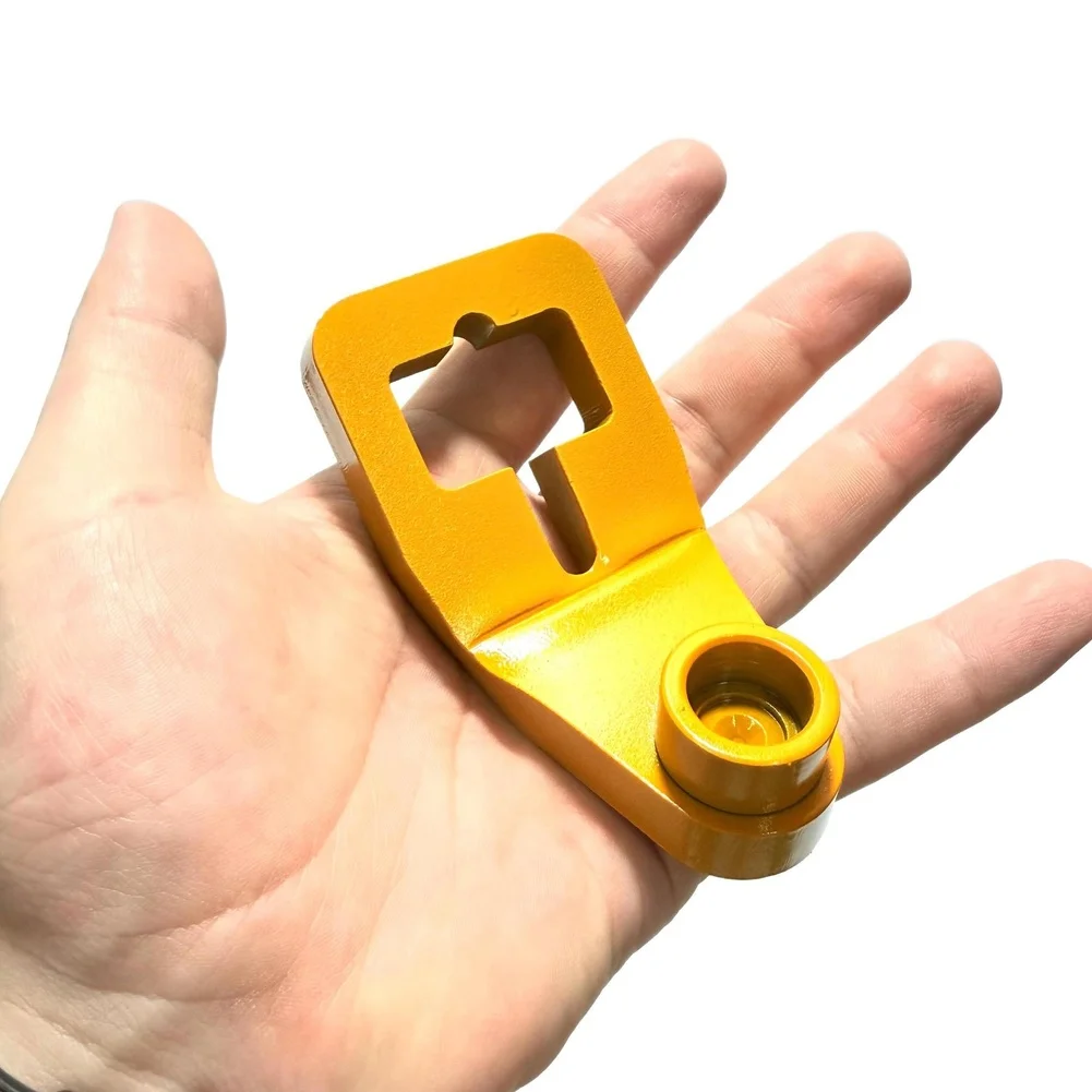 Orange Metal Fence Post Driver Tool, Compatible With For Impact Drivers For Easy Long Stake Installation Orange