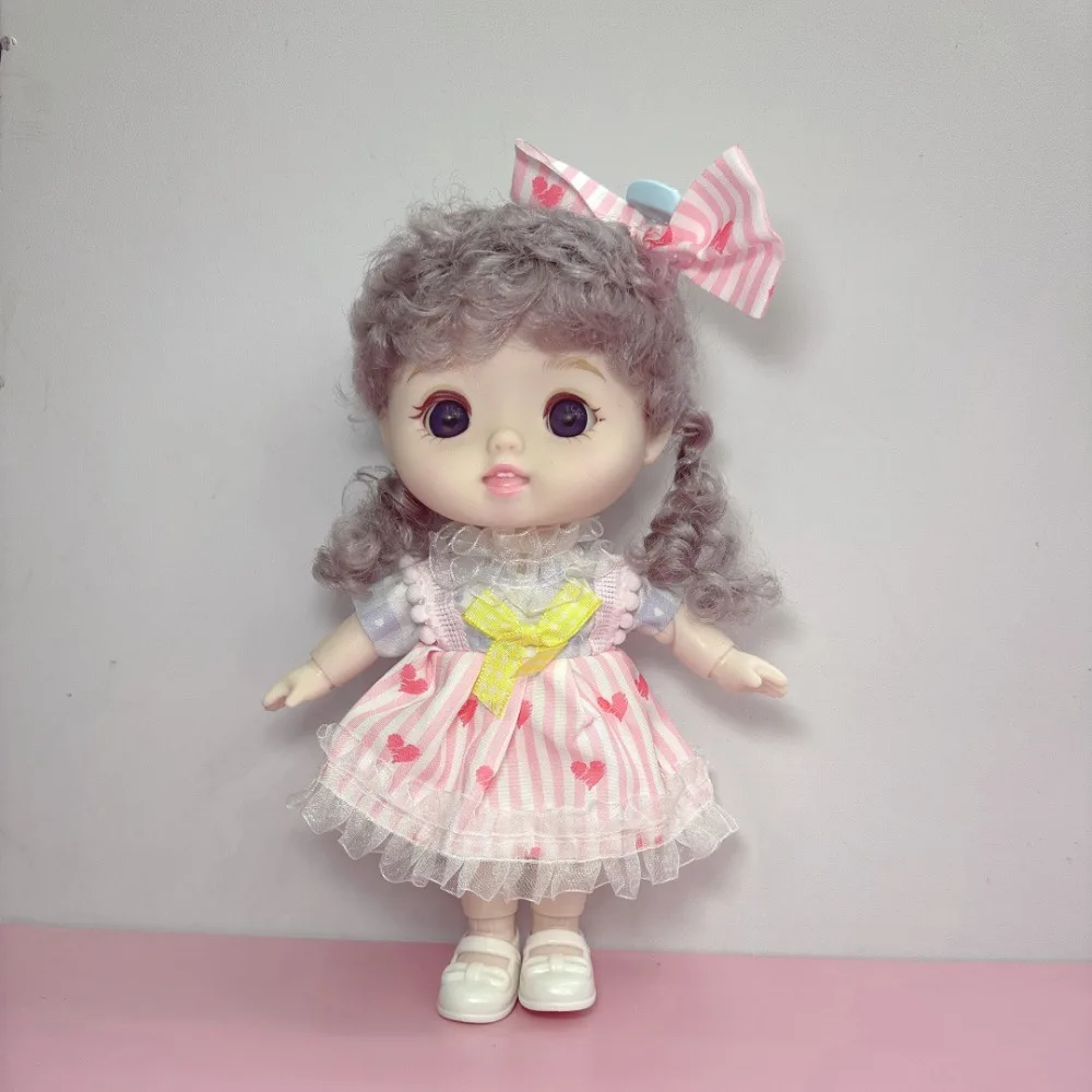 

Игрушка принцессы для всего тела, 20 см, платье, кукла Долли, волосы своими руками, кукла для девочек с одеждой, виниловое реалистичное платье для девочек, игрушки для детей