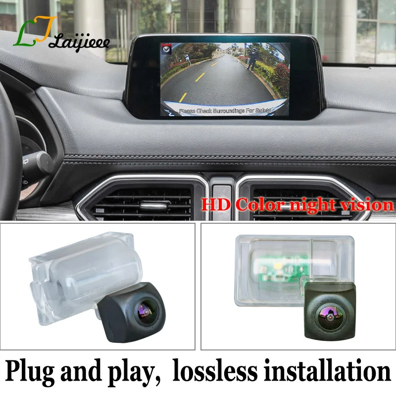 For Mazda CX-5 CX 5 CX5 KF 2017 2018 2019 2020 2021 OEM Screen HD 720P Color Night Vision Car Rear View Parking Reverse Camera