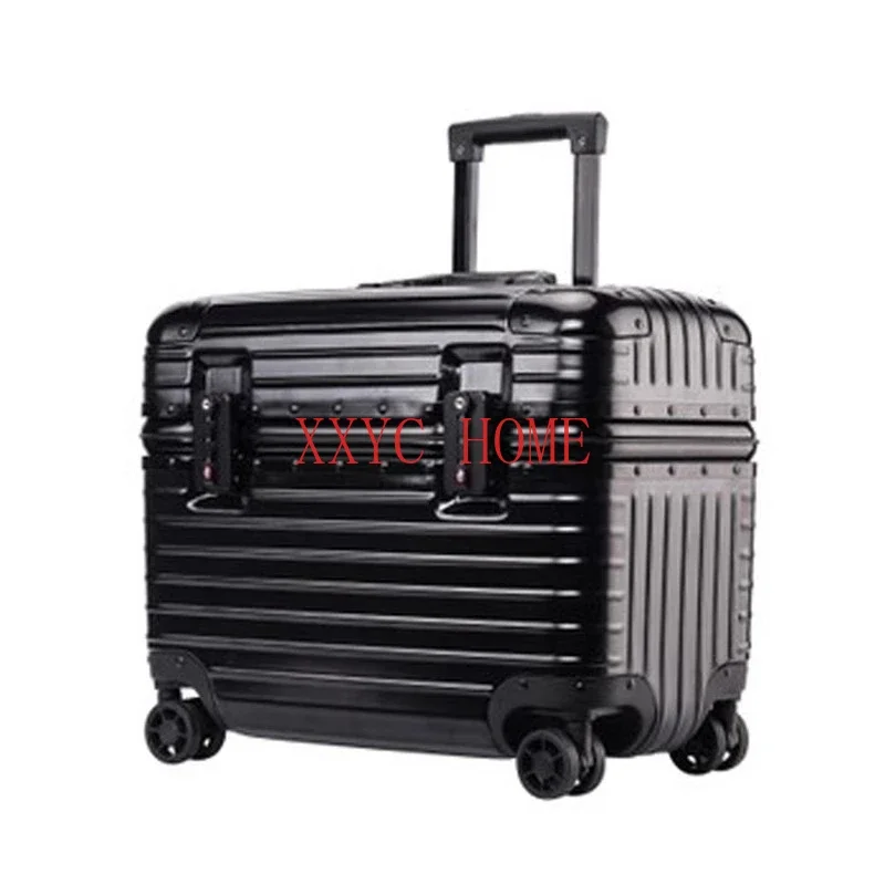 

Travel Bags Business Carry On Aluminium Pilot Case Luggage Suitcases Trolley Pilot Case