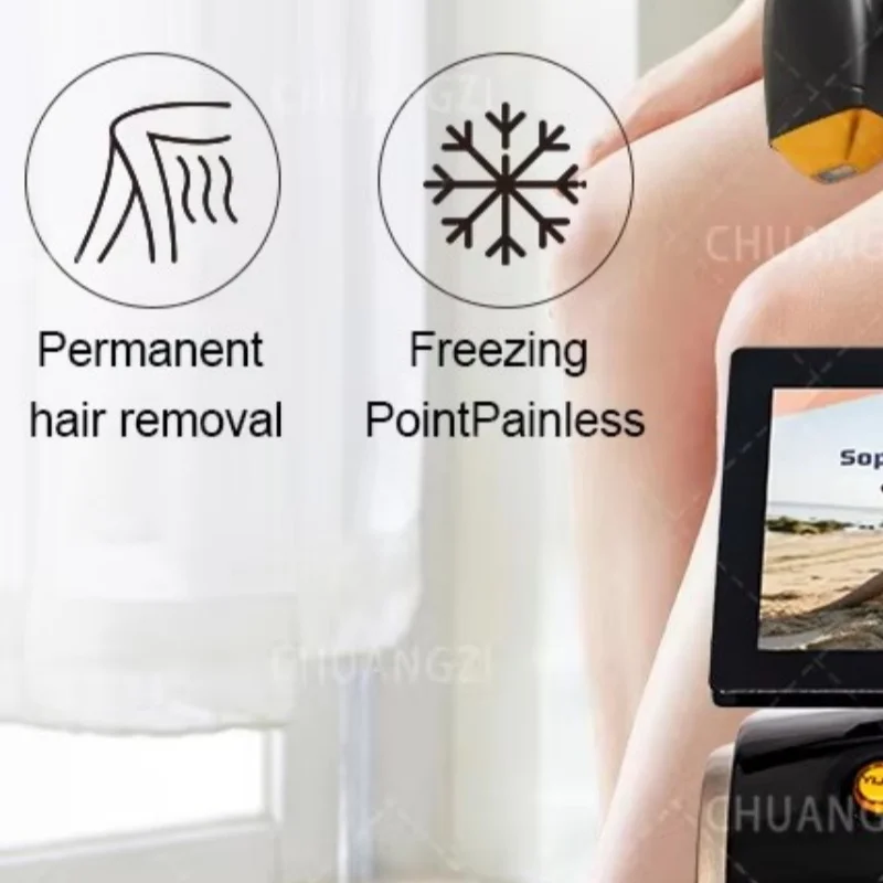 

Многофункциональный лазерный аппарат 4-в-1 IPL Pico ND YAG Diode для удаления волос на всем теле, удаления татуировок и ухода за кожей