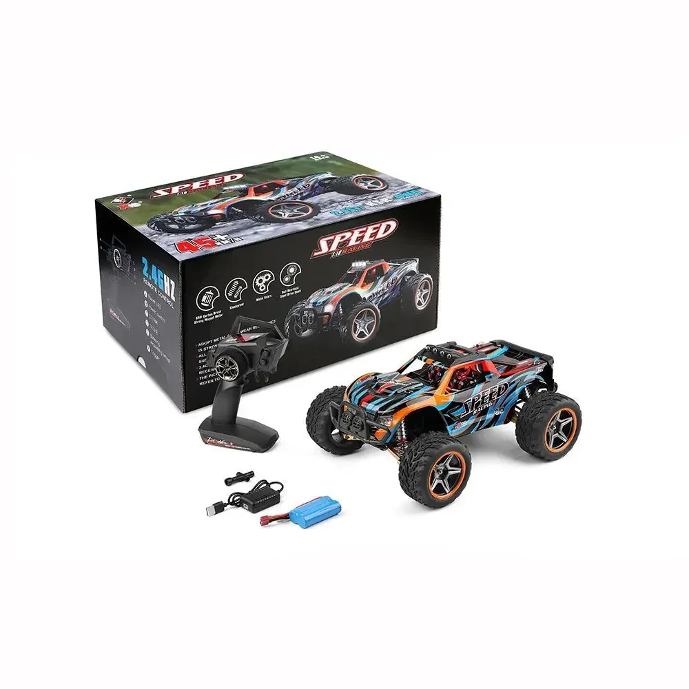 Wltoy Rc Car 104009 1:10 Rechargeable 4wd High Speed Remote Control Off Road Climbing Car Toy Children's Birthday Gift