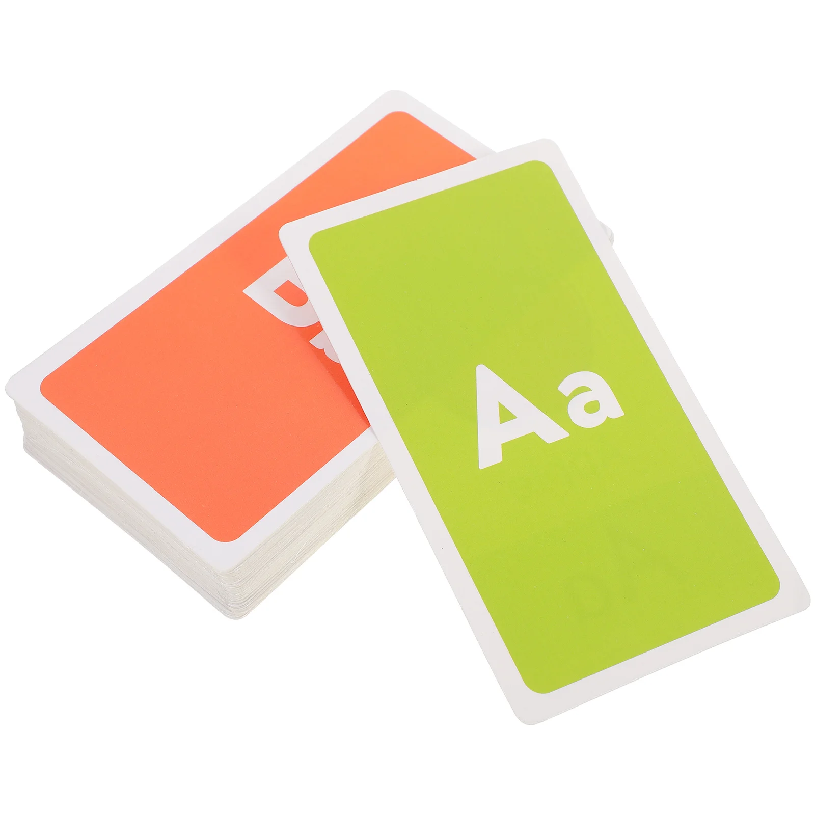 58 Stück Lernkarten für die frühe Bildung, Buchstaben, Zahlenform, Farberkennung, kognitive Lernspiele für Kinder im Kindergarten