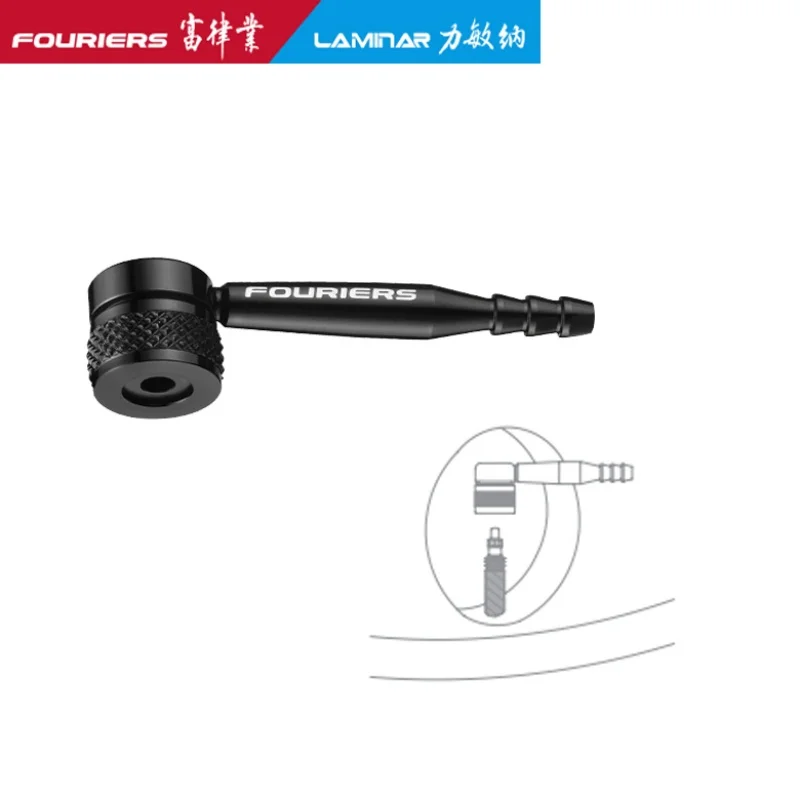 Fouriers VL-PE005 Specialized Disk Wheel Tire Dismantling Machine Air Nozzle Adapter Unique 90 Degree Bend