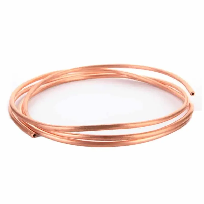 T2 99.9%Pure Copper Tube Soft Copper Tube Air Conditioning Copper Pipe Robust And Corrosion Resistant OD 2mm 3mm 4mm 5mm~19mm