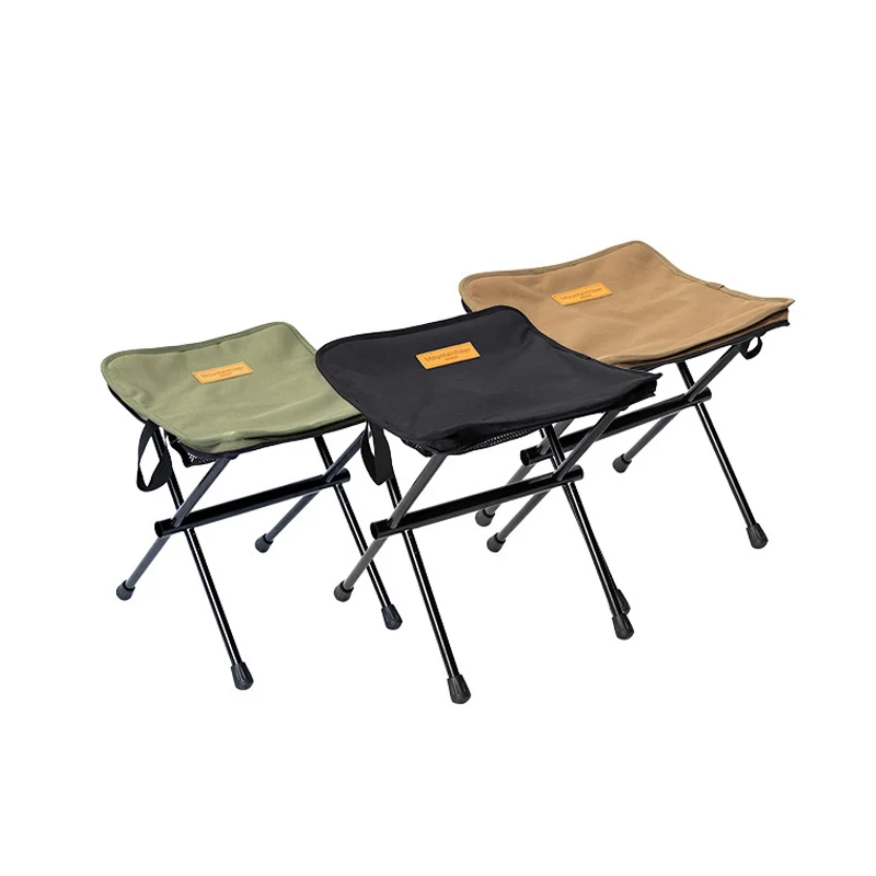 Outdoor Folding Camping Chairs, Small Chair, Portable Aluminum Alloy Pocket Chairs