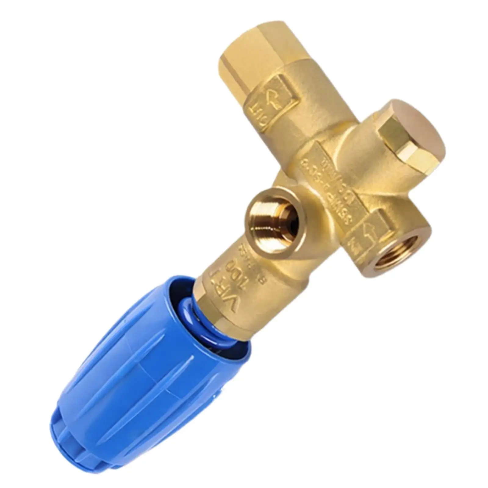 

Vrt100-330 Unloader Valve Brass 100 L/Min Attachment 1/2" Fpt 4800 PSI 26 GPM High Pressure Washer Pump Directly Replace